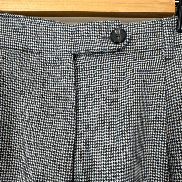 TOAST Plaid Wool Pleat Front Houndstooth Trousers UK Size 16 US Size 12 XL - Picture 13 of 14
